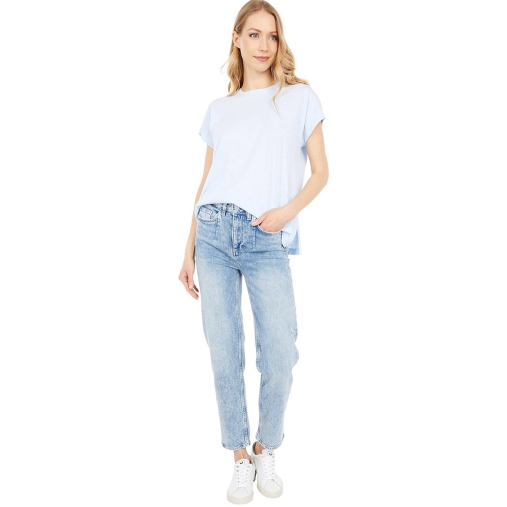 PAIGE Sarah Straight Ankle Jeans